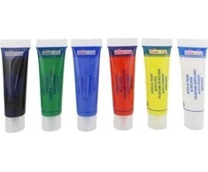 Artico® akrilinių dažų rinkinys 75 ml 6 spalvos