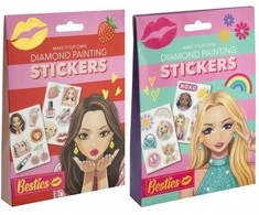 Dėlionė Artist Ccg Mz Import CCG „Besties“ deimantiniai lipdukai, 12 vnt. 140048 48151