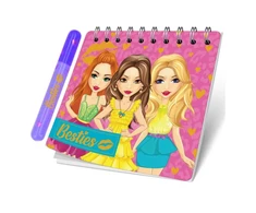 Artist Ccg Mz Import CCG „Besties“ mini užrašų knygelė + rašiklis 140019 98548