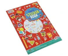 Artist Ccg Mz Import CCG bukletas A4 formato su lipdukais, raudonas. 100022 64673