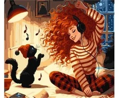 Artist Paveikslų tapyba skaičiais, dažai ant rėmo