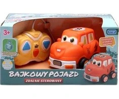 ARTYK 132490 Pasakų nuotoliniu būdu valdoma transporto priemonė oranžinė