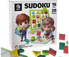 Artyk Medinė Sudoku geometrinė dėlionė 16vnt