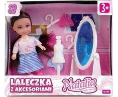 Artyk Papildoma lėlė Natalija Garderoba 11 cm