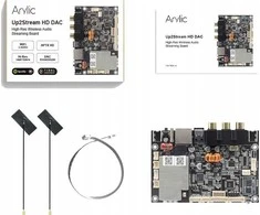 „Arylic Up2Stream HD DAC“ – didelės raiškos „Airplay 2“ belaidė „Aptx HD“ transliacijos plokštė (be stiprintuvo)