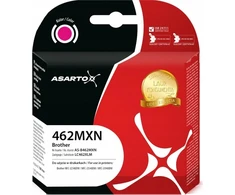 Asarto Ink Asarto Ink for Brother 462MXN | LC462XLM | 1500 psl. | rausvai raudona