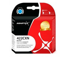Asarto rašalas, skirtas Brother 422CXN | LC422XLC | 1500 puslapių | 19 ml | žydras