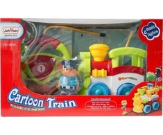 Askato Ciuchcia RC „Choo-choo“ traukinukas mažyliui