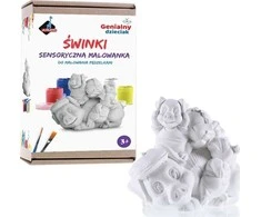 Askato Žavingas vaikis. Sensorinis tapyba Kiaulės