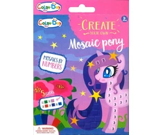 Tik skaičių pony mozaika Askato