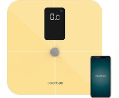 Asmeninės svarstyklės Cecotec Surface Precision 10400 Smart Healthy Vision Geltona