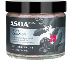 Asoa Kavos ir cukraus pilingas su cinamono aliejumi, 200 ml