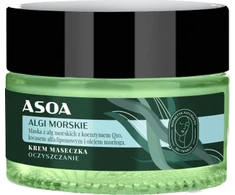 Asoa Kremas-kaukė veidui - Jūros dumbliai, 60 ml