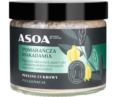 Asoa Peeling cukrowy Pomarańcza-Macadamia 250ml