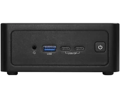 ASRock Barebone NUC-Box-255H HDMI/USB-C/USB-A DDR5 mažmeninė prekyba