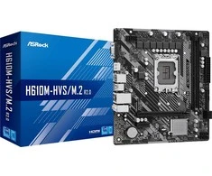 Pagrindinė plokštė ASROCK Intel H610/LGA1700/MicroATX/Memory DDR4/Atminties lizdai 2/1xPCI-Express 3.0 1x/1xPCI-Express 4.0 16x/1xM.2/1x15pin D-sub/1xHDMI/1xAudio-In/1xAudio-Out/1xMikrofonas/4xUSB 2.0/2xUSB 3.2