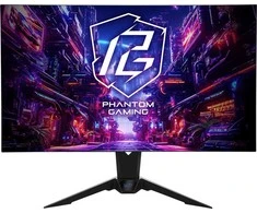 Monitorius ASRock 80.0cm PG32UFS 16:9 HDMI/DP/USB-C juodas 4K UHD