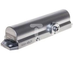 ASSA ABLOY Savaiminis uždarymas su kairiojo ir dešiniojo durų svirtimi 1100mm 180 laipsnių sidabro (DC120EVI)