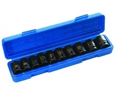 ASTA 1/2 "IMPACT SOCKET RINKINYS - 10vnt (10-11-12-13-14-17-19-21-22-24)