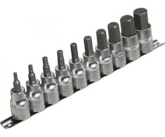 ASTA LIZDO RINKINYS 1/2 "HEX 10el.