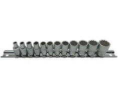 Asta Nasadki 1/4'' 12kąt.calowe komplektas (A-IN222)