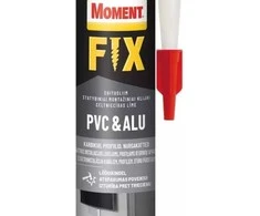 Montažiniai klijai, MOMENT FIX PVC&amp;Aliuminio, 440 g