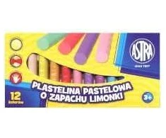 Asta Plastilinas Astra 12 spalvų pastelinių atspalvių