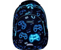 Astrabag Mokyklinė kuprinė trijų skyrių 27L Astra BAG AB300 GO PLAYING