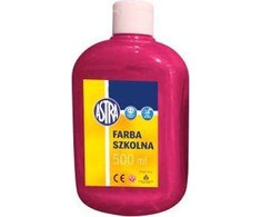 Astra plakatų dažai 500ml, rožiniai