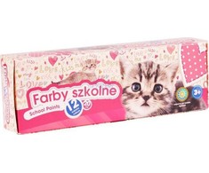 ASTRA Farby szkolne Kotki 12 kolorów