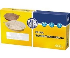 Molis kietėjantis ore Astra 460 g, baltas