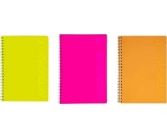 Astra Circle sąsiuvinis A4/100K tinklelis Fluo ASTRA