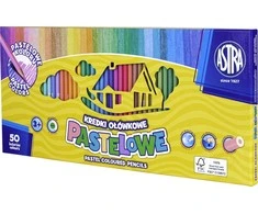 Astra 50 spalvų pasteliniai taškai Astra