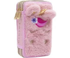 Astra penalas Trivietis pieštukų dėklas su užpildu Fluffy Unicorn ASTRA