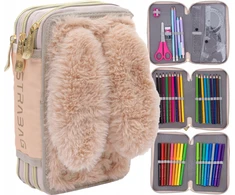 Astra penalas Trivietis pieštukų dėklas su Astrabag Fluffy Bunny ASTRA