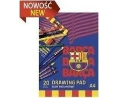 Astra Piešimo bloknotas A4/20K FC BARCELONA (10 vnt.)