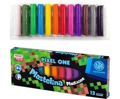 Plastilinas Pixel One Astra 12vnt.