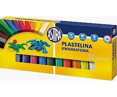 Astra Vaikiškas kvadratinis plastilinas 12 spalvų