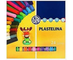 Plastelina 24 kolory ASTRA