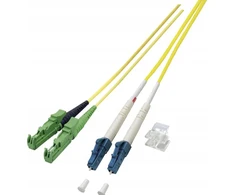 Kabelis Asus EFB Duplex Jumper LC-E2000 9/125, OS2, LSZH, gelb, 3mm,