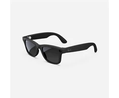 Asus „RayBan Meta Wayfarer“ matinės juodos/gradiento grafito poliarizuoti akiniai