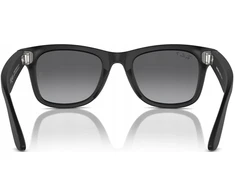 „RayBan Meta Wayfarer“ matinės juodos/gradiento grafito poliarizuoti akiniai