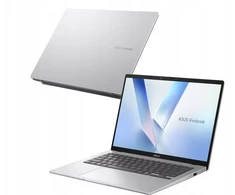 Nešiojamas kompiuteris ASUS Vivobook 14 X1407QA-LY043W - Snapdragon X1-26-100 | 14" | 16GB | 512GB | W11H | Sidabrinė