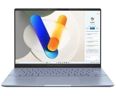 Nešiojamas kompiuteris ASUS Vivobook S14 OLED S5406SA-QD005W - Ultra 7-256V | 14" | WUXGA | 16GB | 512GB | Win11H | AI | Mėlyna