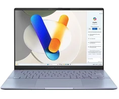 Nešiojamas kompiuteris ASUS Vivobook S14 OLED S5406SA-QD005W - Ultra 7-256V | 14" | WUXGA| 16GB | 1TB | Win11H | AI | Mėlyna