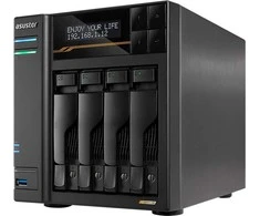 Serveris Asustor LOCKERSTOR 6 Gen3 (AS6806T) NAS Desktop AMD Ryzen V3C14 16 GB DDR5 ADM Juodas