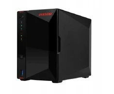 Asustor NIMBUSTOR 2 GEN2 AS5402T 2 skyrių failų serveris, Intel Celeron N5105 keturių branduolių 2,0 GHz procesorius, 8 GB RAM DDR4. 2 x 2,5 GbE LAN, 3 x USB 3.2. HDMI 2.0B, 4 x M.2 NVMe