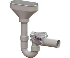 Kessel Staufix Siphon DN50 grįžtamasis vožtuvas saugumo perdavimo