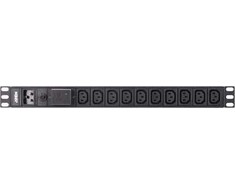Aten Aten PE0210SG Bazinis 1U PDU su apsauga nuo viršįtampių | Aten | PE0210SG Bazinis 1U PDU su apsauga nuo viršįtampių | Juodas