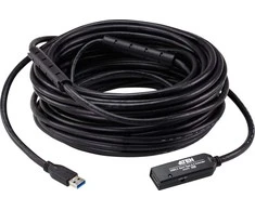 Aten ATEN UE332C prailginimo kabelis, USB 3.2 Gen1, USB-A kištukas - USB-C kištukas, 20 m